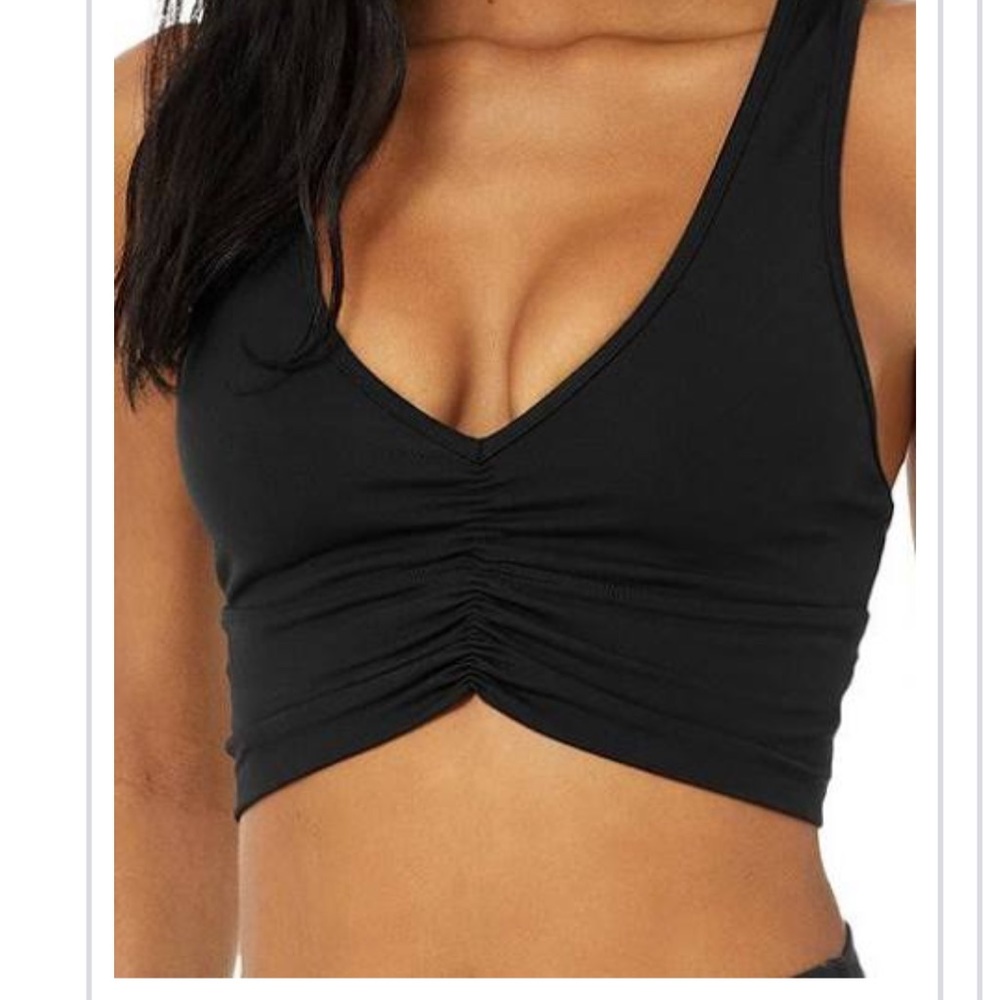 Alo black wild thing bra